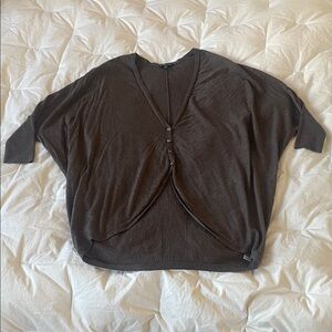 Eileen Fisher Dark Brown Women's Cardigan